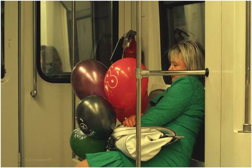 праздник, метро, кулешов, шарики, Кулешов Евгений