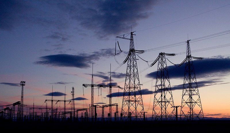 лэп, магнитогорск, perec Сумерки трансформаторной станции фото превью