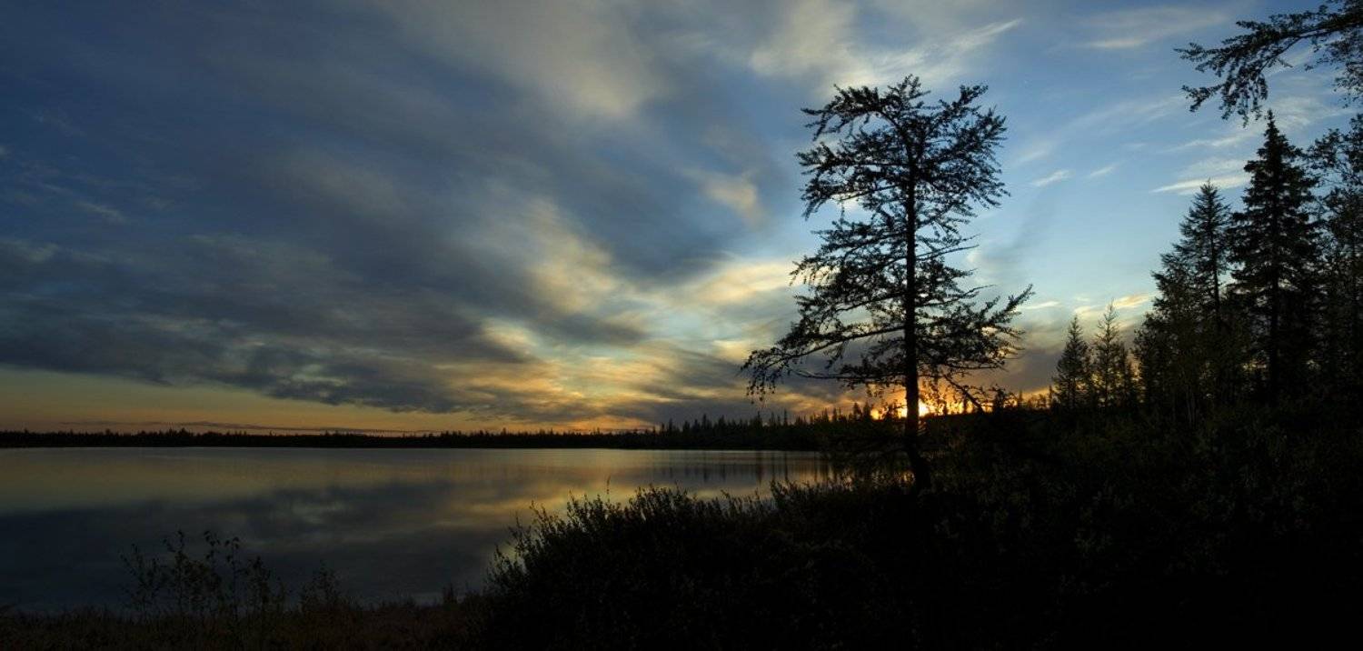 север,закат, природа ,пейзаж, панорама, Danil Husainov