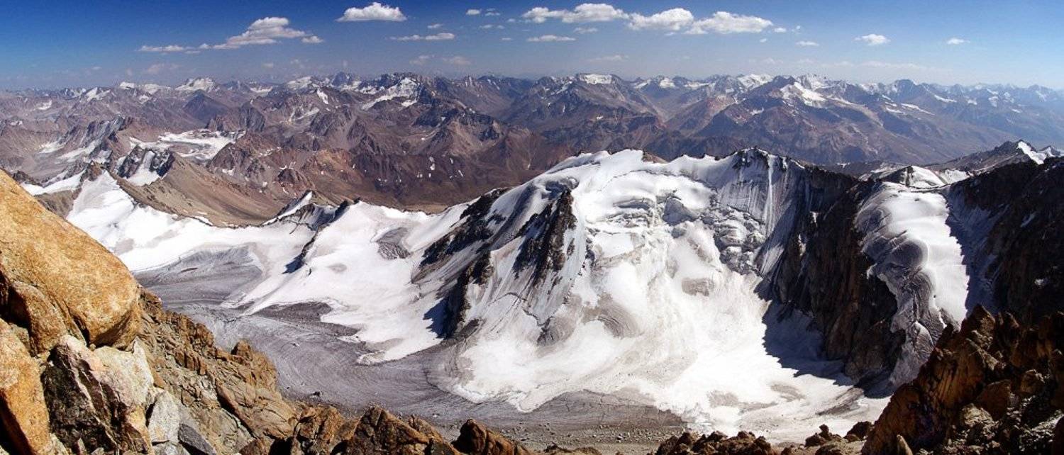 горы, ледник, облака., Балыкин Александр