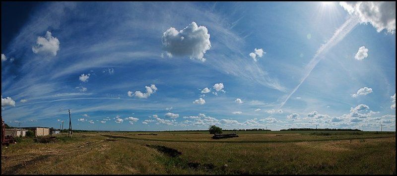 небо За околицей фото превью