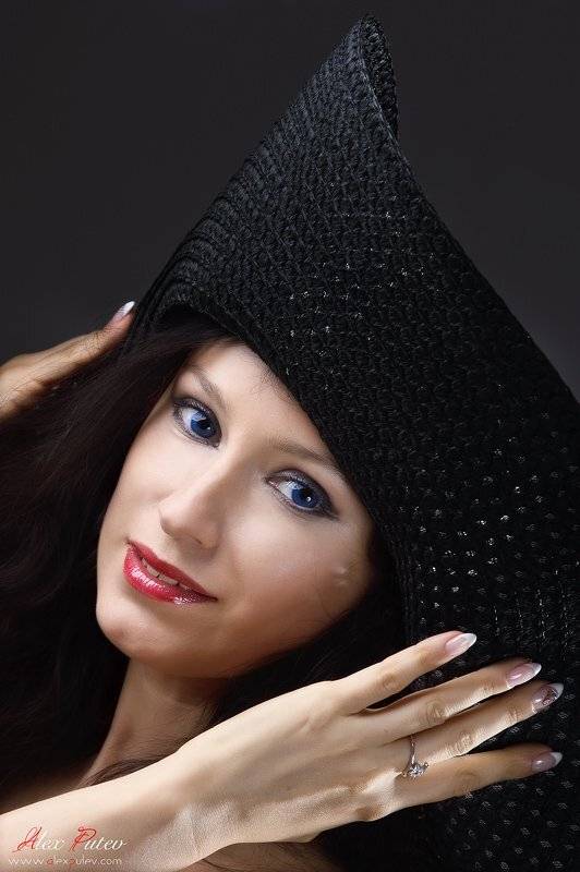 blackorchid,портрет,гламур,студия,глаза,взгляд, Александр Путев