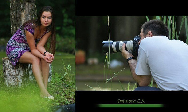 фотограф, модель Тандем фото превью