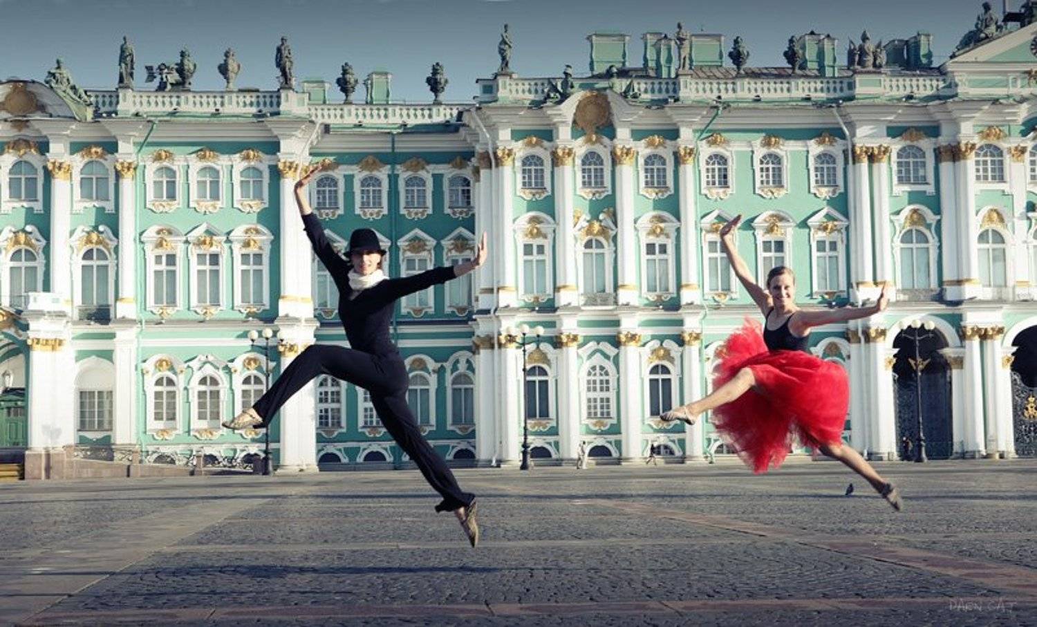 балет, девушки, прыжок, водевиль, танец, город, дворец, зимний, эрмитаж, дворцовая, площадь, Darn Cat