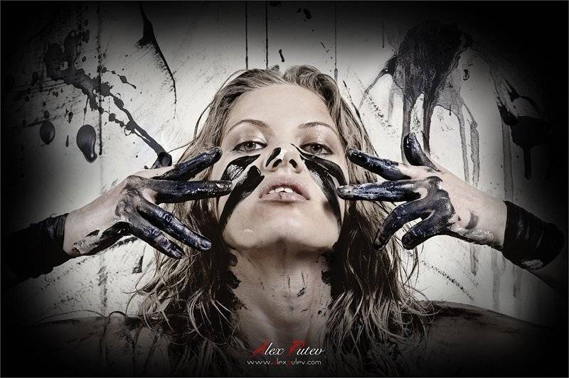 девушка,портрет,творчество,студия,unikum,путев, Александр Путев