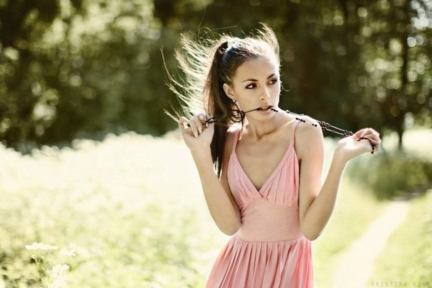 girl, portrait, Kristina Kis.