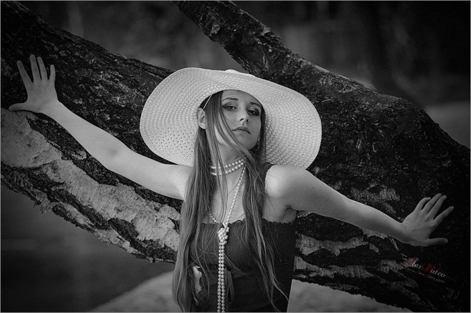 ирина,захарова,лето,черное,белое, Александр Путев