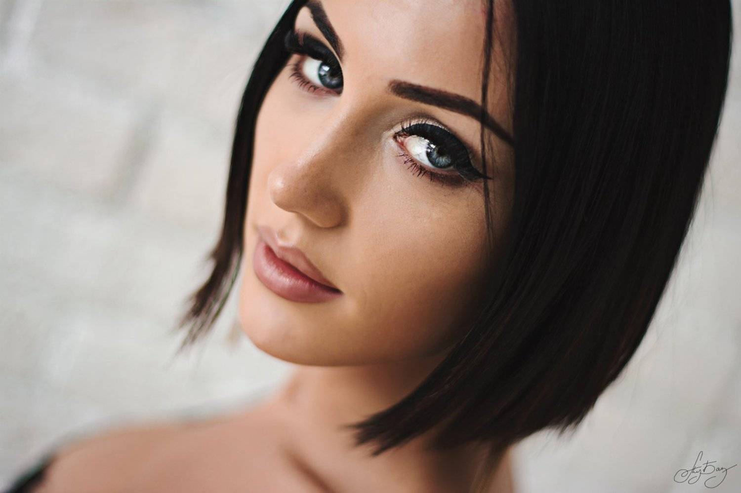 girl, beauty, beautiful, blue eyes, pretty face, photo, Базенко Александр