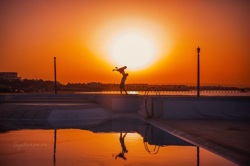 Закат фото превью