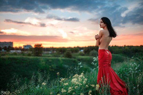 Закат в Коломенском