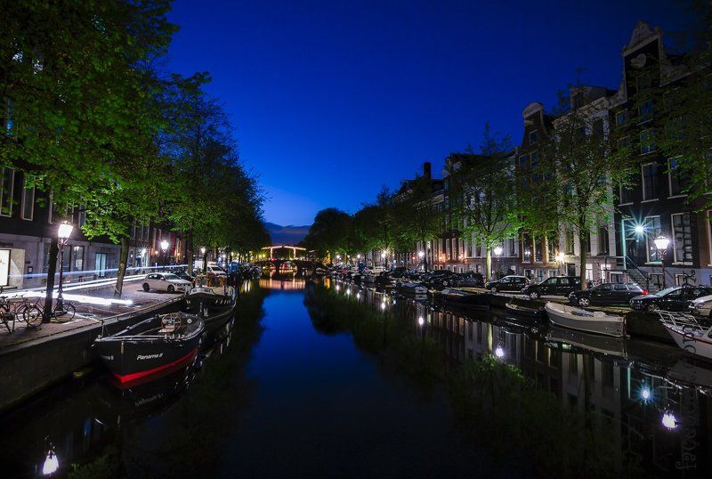 амстердам, голландия, город, прогулка, зарисовка, утро, канал, отражение sketches morning in Amsterdam фото превью