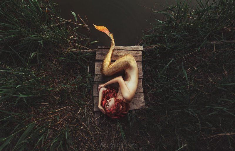 русалка, лето, рыжеволосые, сказки Сны русалки фото превью