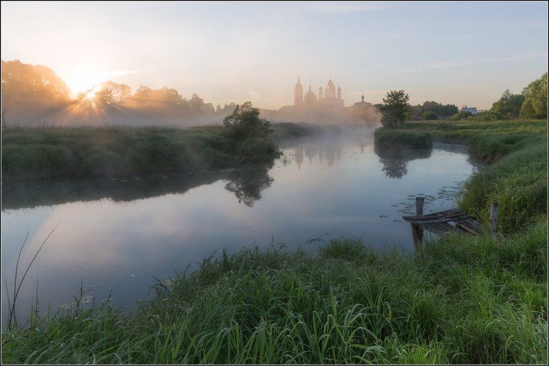 введеньё, ивановская обл, россия Река Молохта фото превью