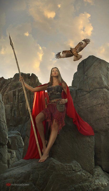 Female warrior фото превью