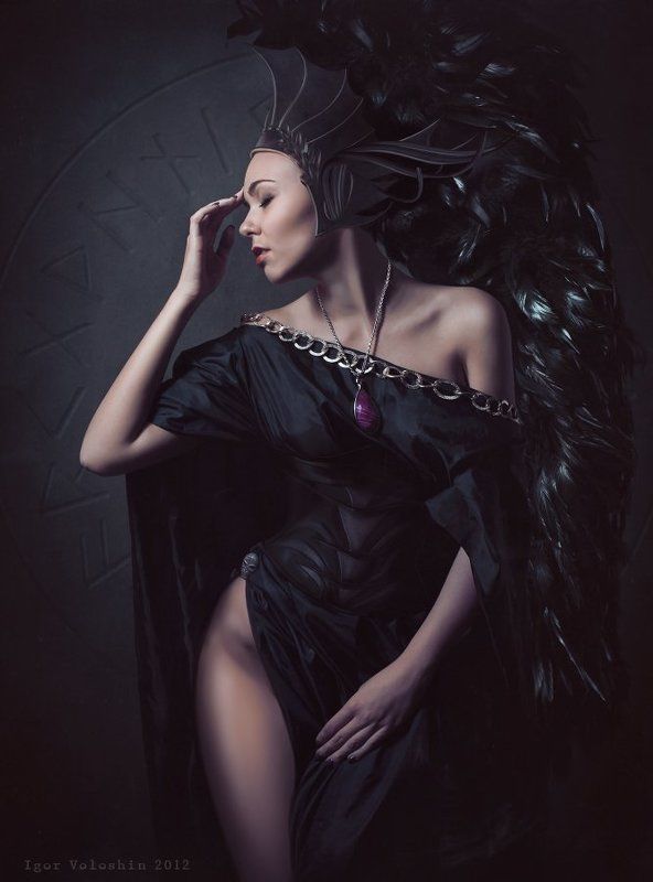 igor voloshin, voloshin, painting, surrealism, computer art, photography, art, woman, freyja Freyja фото превью