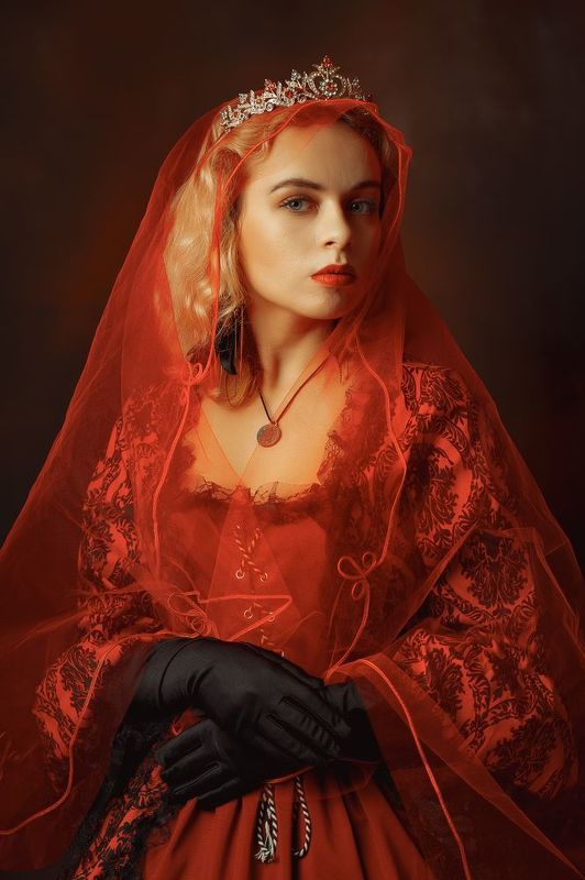 female, girl, nikond750, portrait, woman, A lady from a deck of cards фото превью