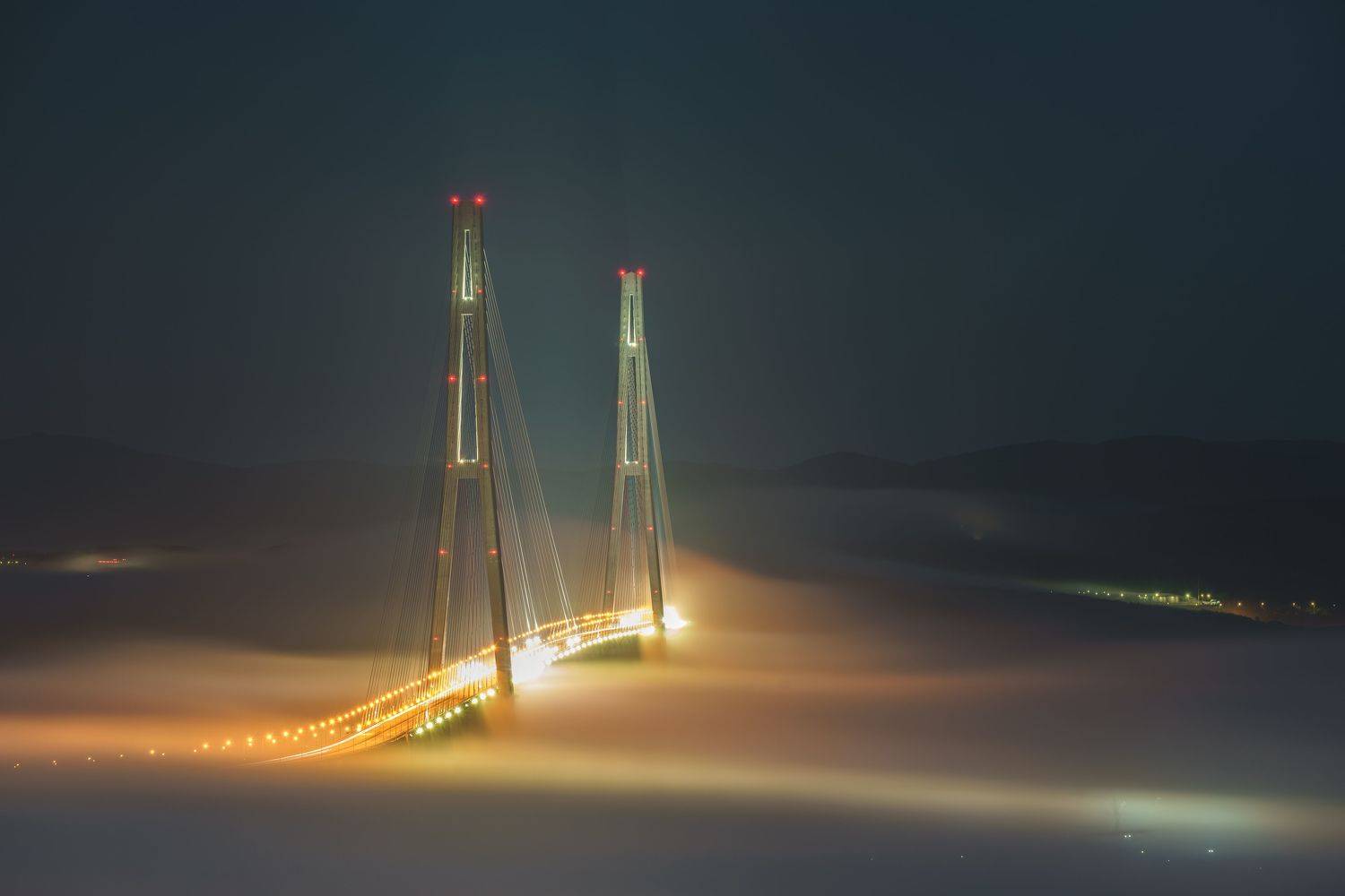 владивосток, мост, корабли, приморье, город, дальний восток, японское море, море, Полякова Наталия