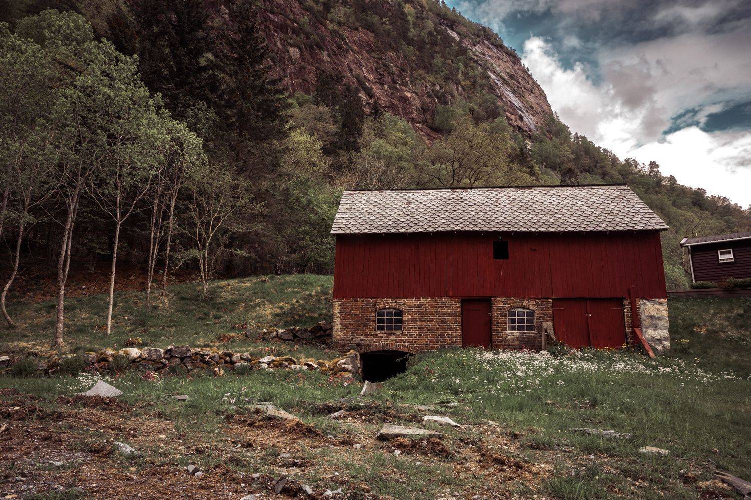 landscape fjell hytta , Ольга Кудина