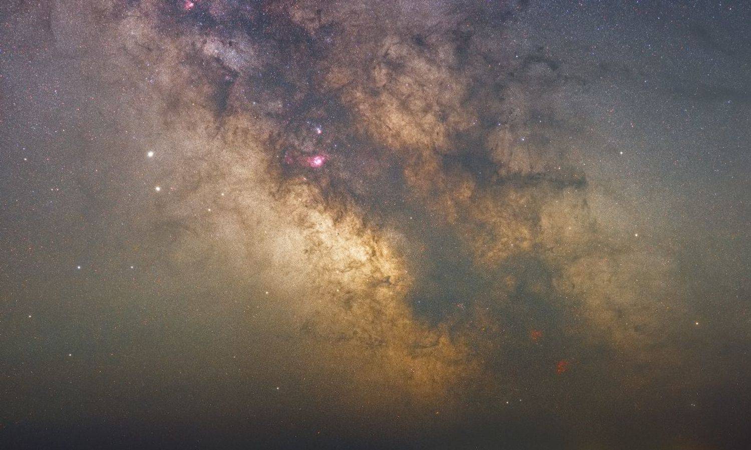 млечный путь, звезды, ночь, Boris Bogdanov