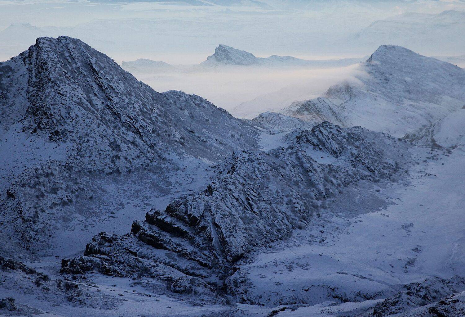 зима,горы,снег,вечер,дагестан,пейзаж,, Magov Marat