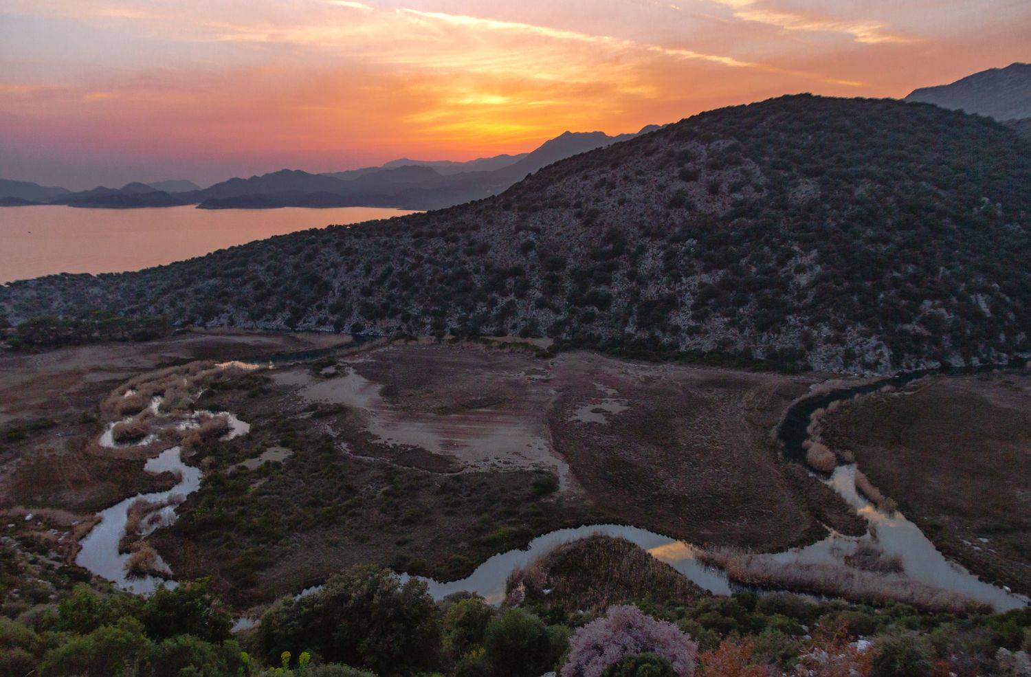 Демре, Турция, Пляж, море, пейзаж, река, закат, demre, turkey, andriake, Слащилина Нина