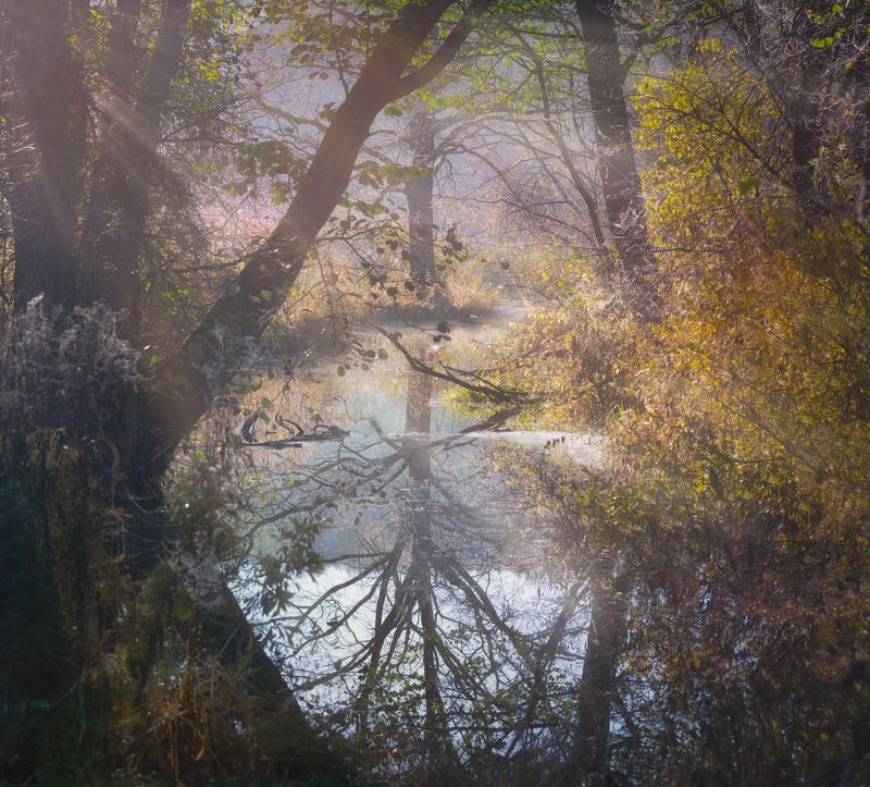 тула, воронка, ясная поляна О тихой осенней речушке фото превью
