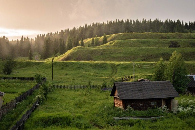 Усьва. Урал. Россия. фото превью