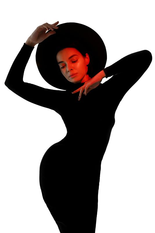 портрет, portrait, nikon, russia Белое, красное, черное фото превью