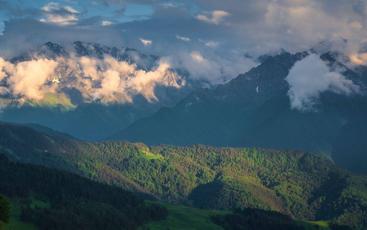 ингушетия, кавказ, горы, пейзаж, Левыкин Виталий
