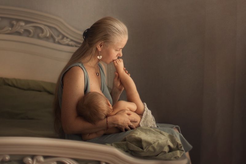 мама, малыш, семья, любовь Дома фото превью