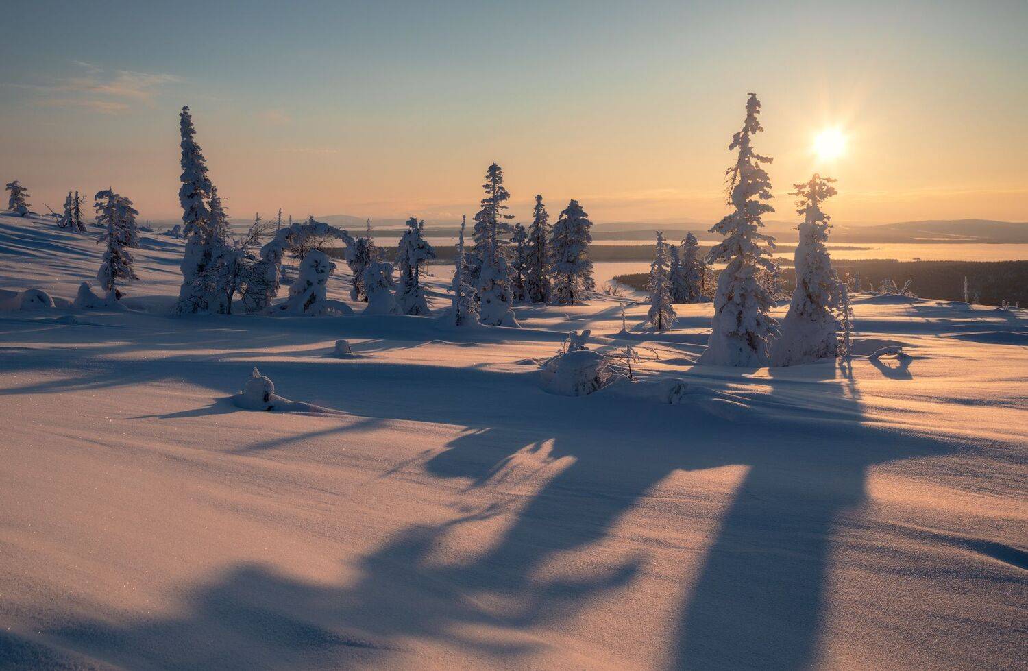 пейзаж,весна,россия,кольский,север,утро,мурманская область,снег, Истомин Виталий