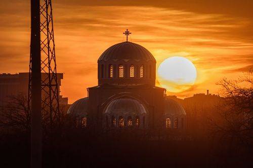 Золотой закат