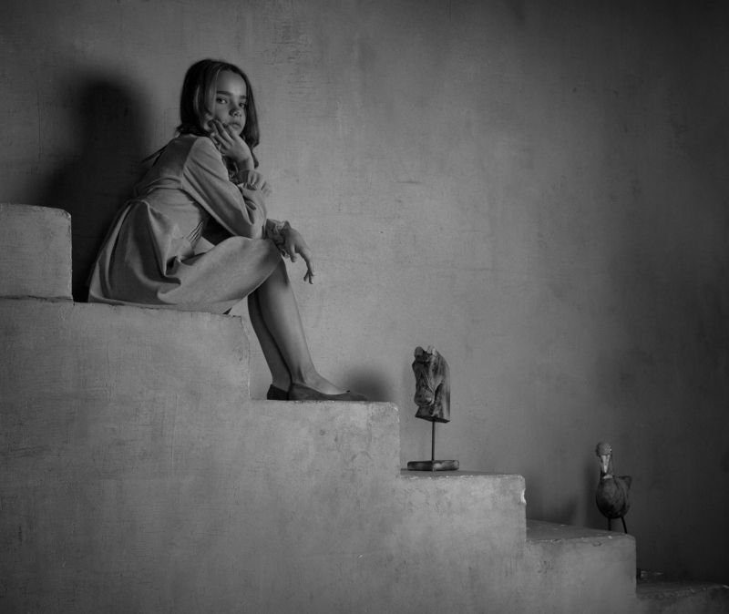 дети, концептуальное, детская фотосессия, семейная фотосессия, студийная фотосессия, семейная фотография Виолетта фото превью