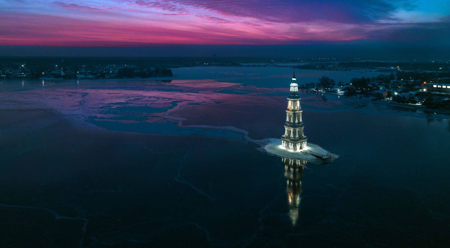 калязин, колокольня на воде, тверь, Владислав Саморуков