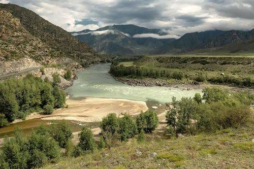 Слияние рек..