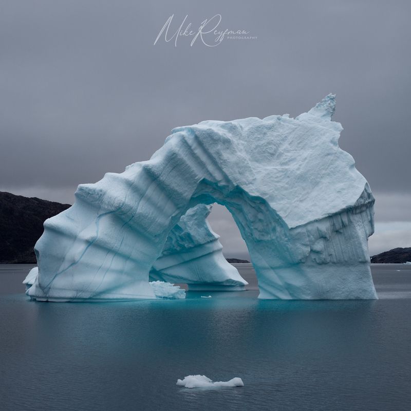 Ice Studies ##13-18. Scoresby Sund, Greenland