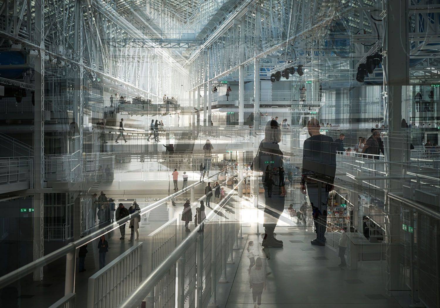 москва, мультиэкспозиция, Ольга Александрова