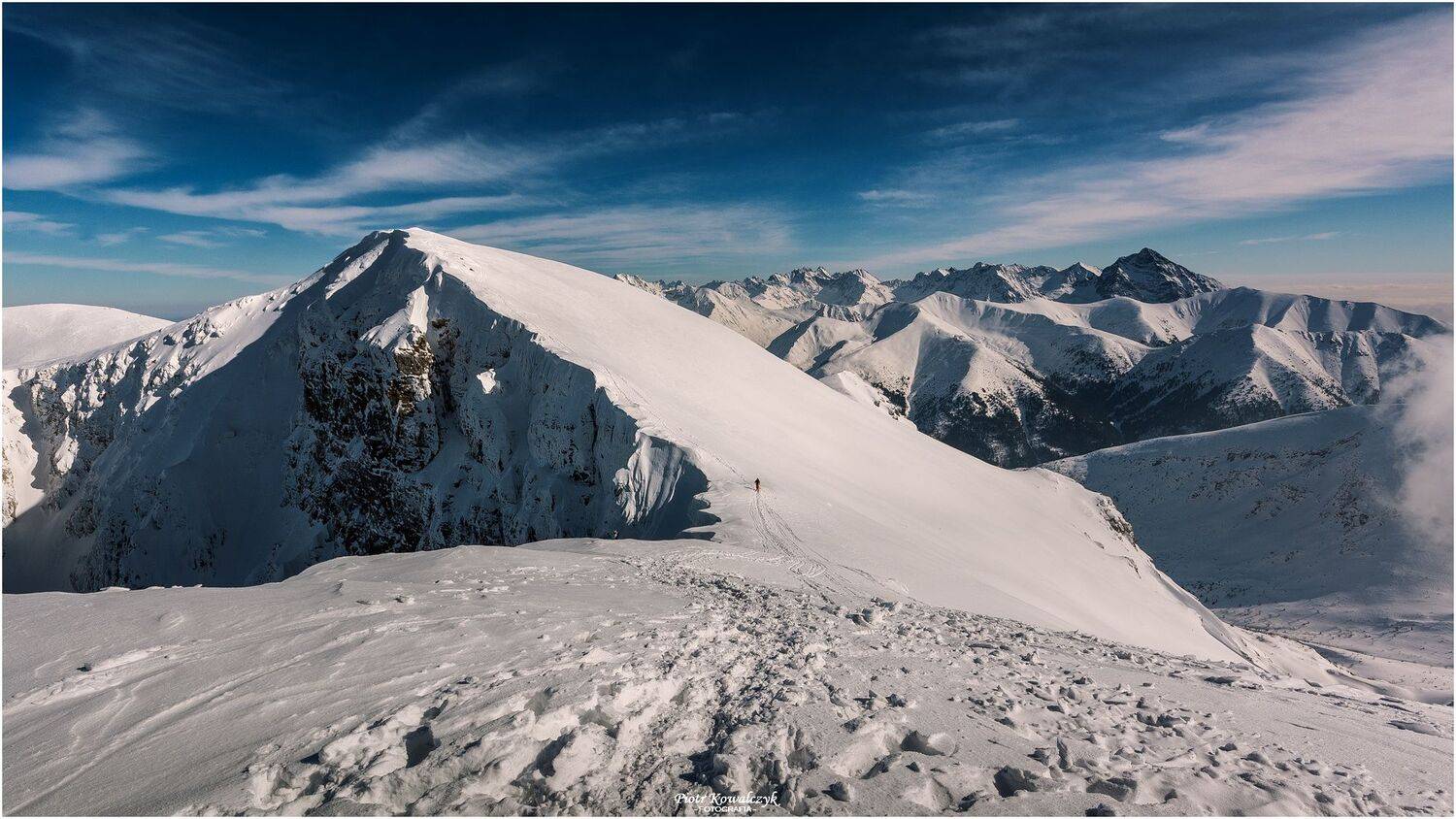 polska, tatry, zima, człowiek, Kowalczyk Piotr