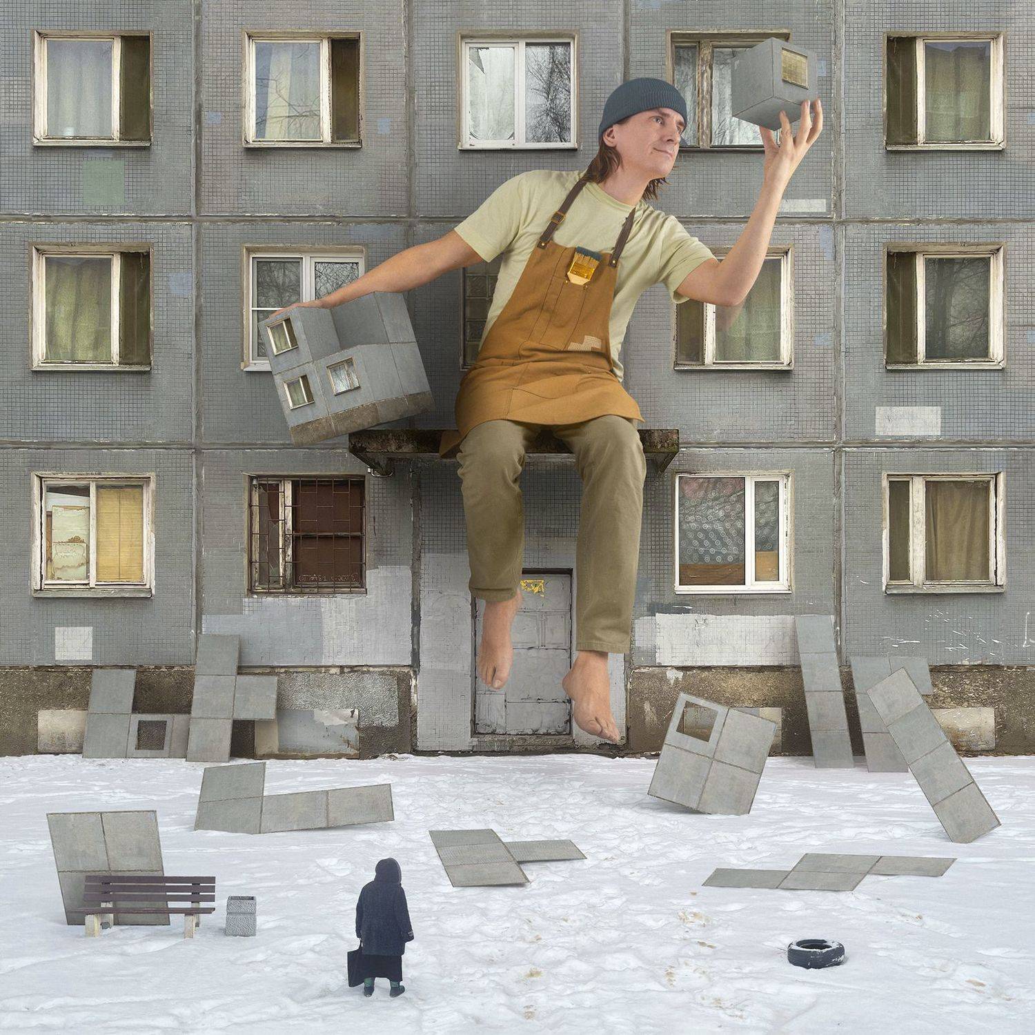 art, selfportrait, photomanipulation, Филипп Рабачев