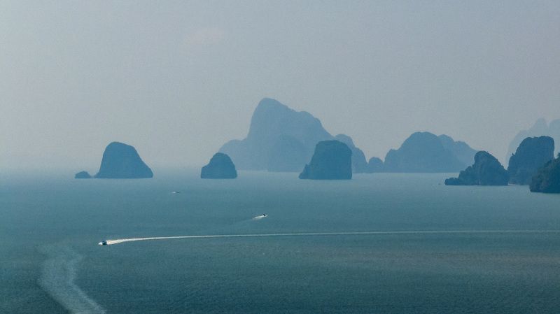 пхукет, андаманское море, таиланд Андаманский морской пейзаж фото превью