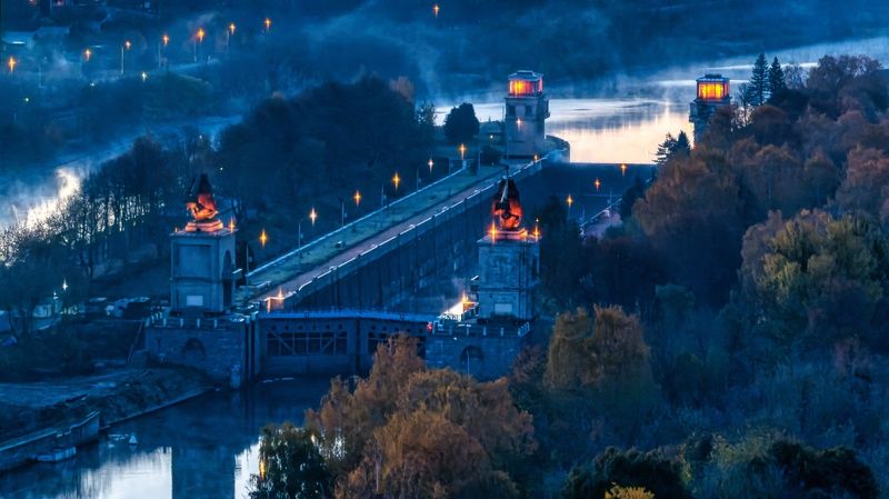 Третий шлюз Канала имени Москвы фото превью