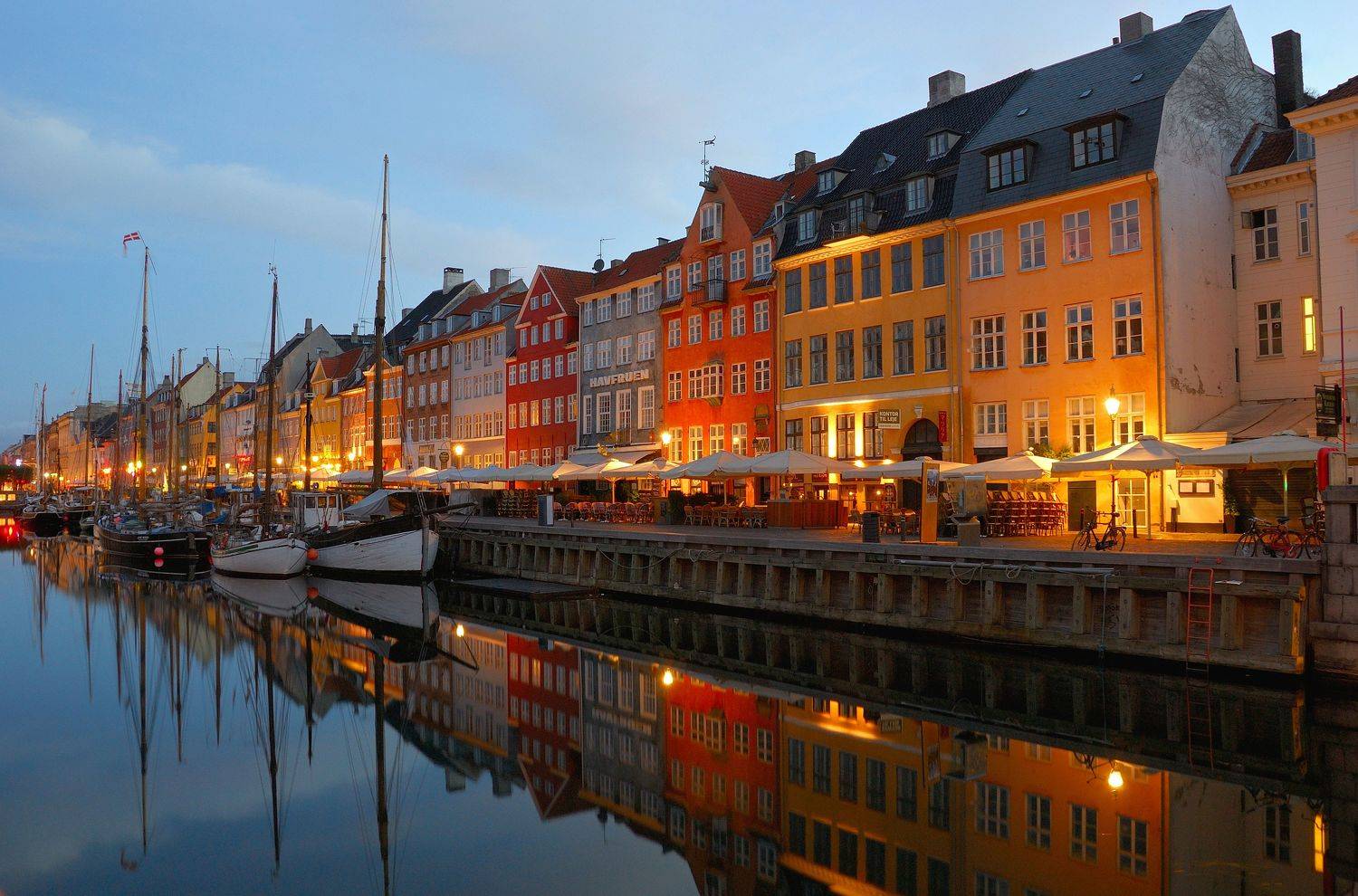 копенгаген, дания, город, отражение, синий час, вечер, утро, порт, набережная, copenhagen, denmark, evening, reflection, morning, embankment, blue hour, port, Эрнест Вахеди