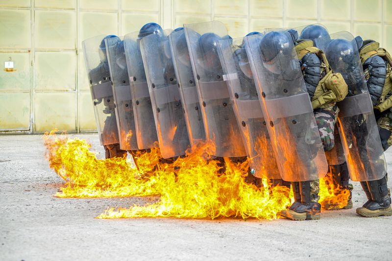 fire, military, line, work Line of duty фото превью