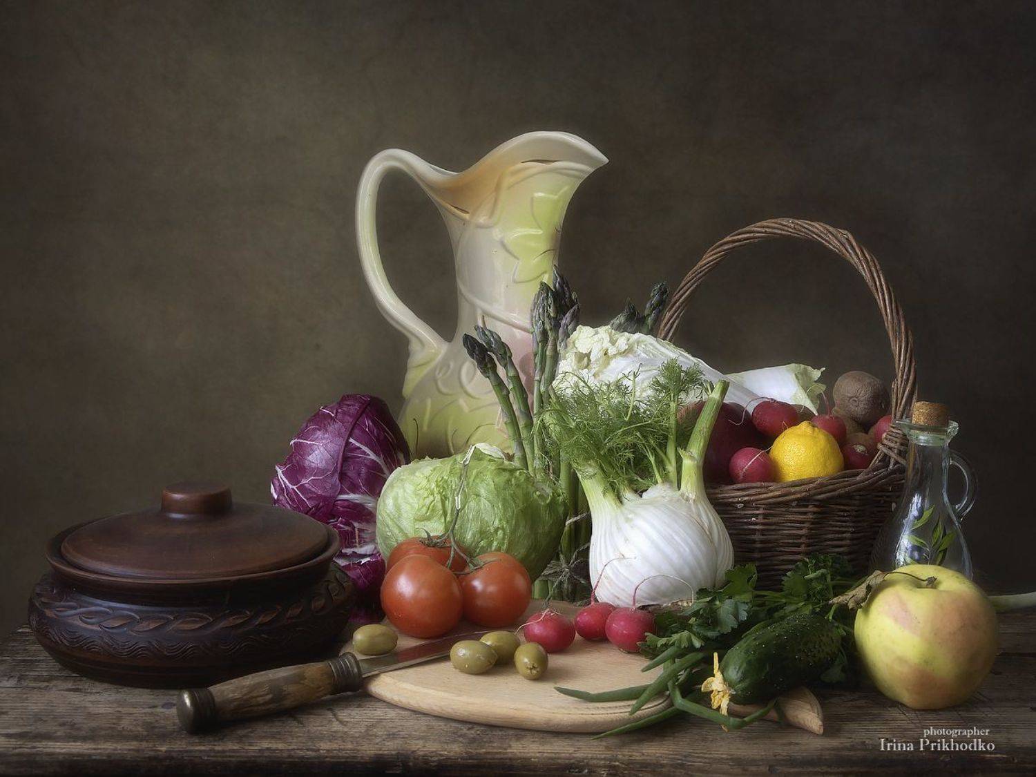 натюрморт, овощи, фенхель, кухня, Приходько Ирина