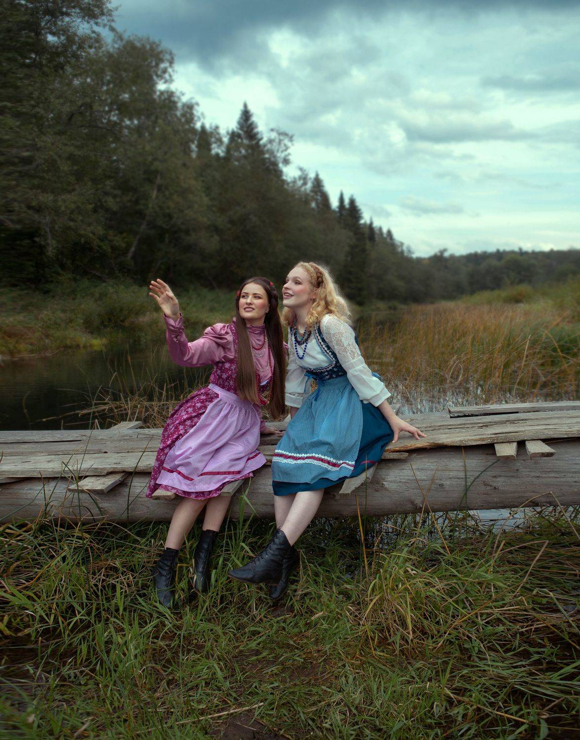 река девушка красота любовь природа искусство фотография покой радость лодка облака вода небо, Татьяна Шепелева