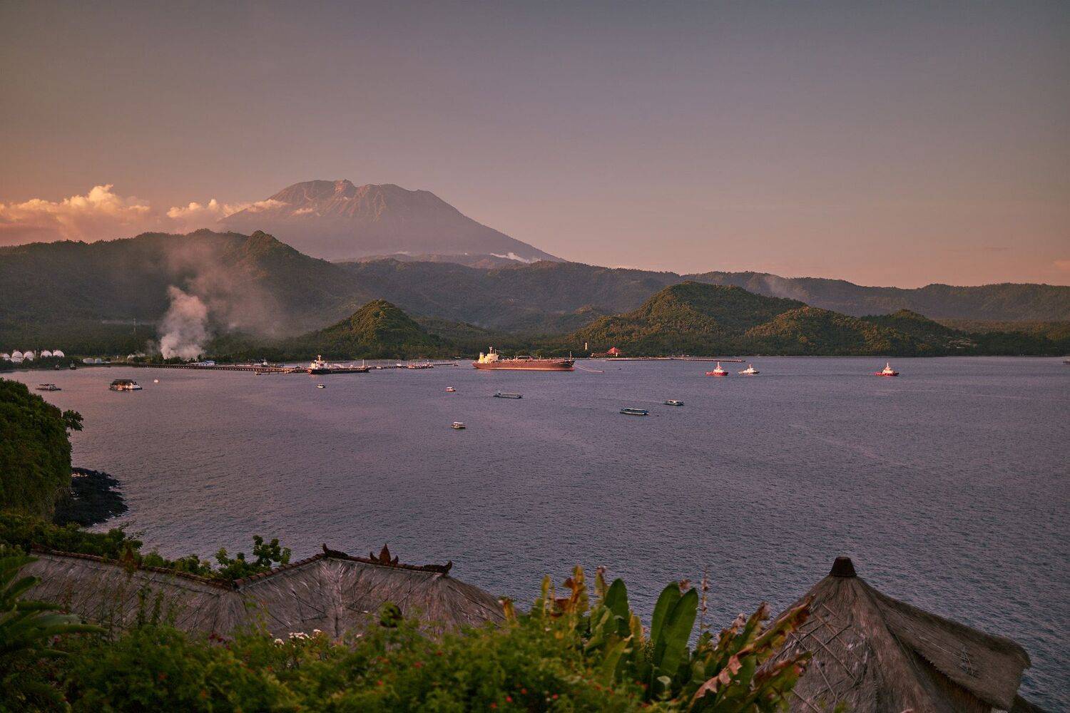 Вулкан, Агунг, Индонезия, Бали, Roman Coropets