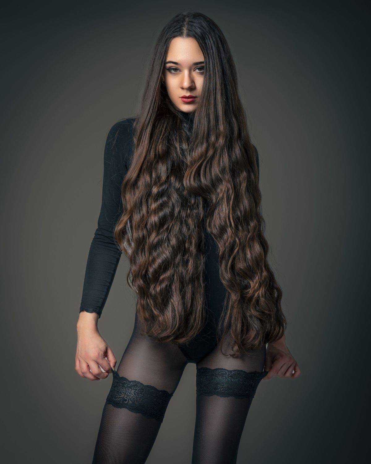 девушка, портрет,боди,чулки,колготки, Дмитрий Александров