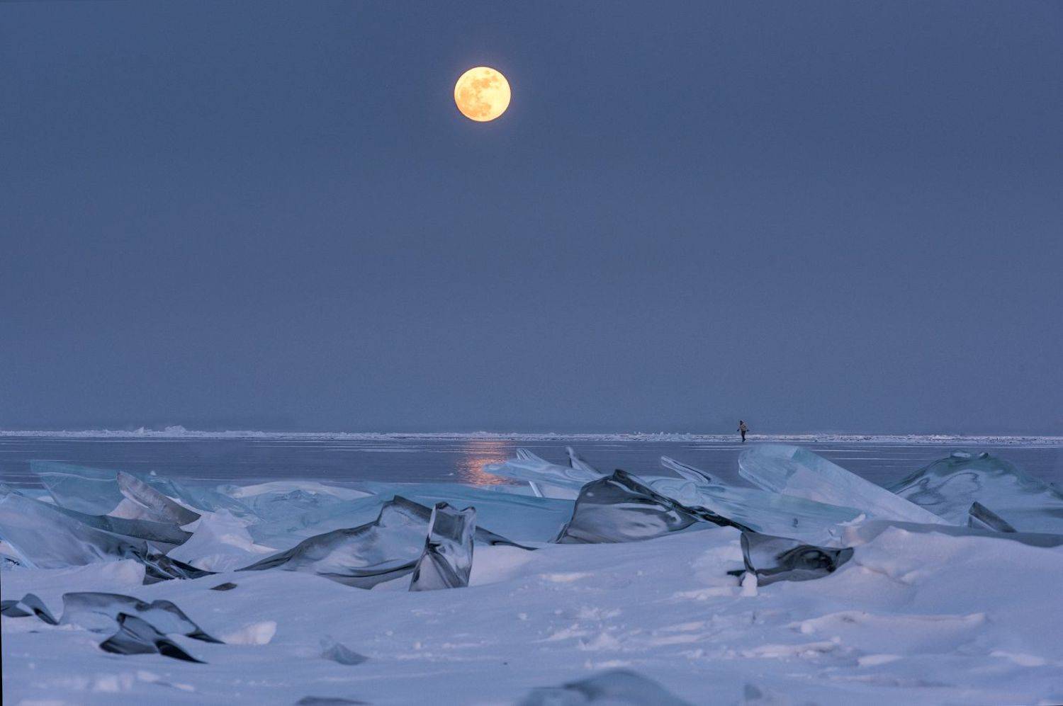 байкал снег лед, Анна Доброва