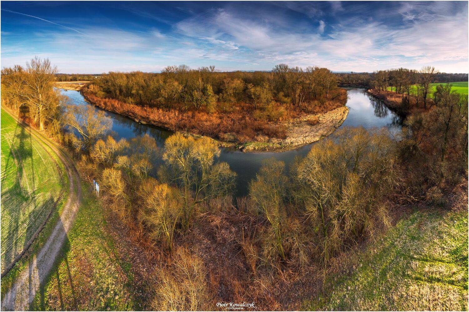 polska, rzeka, odra, drzewa, Kowalczyk Piotr