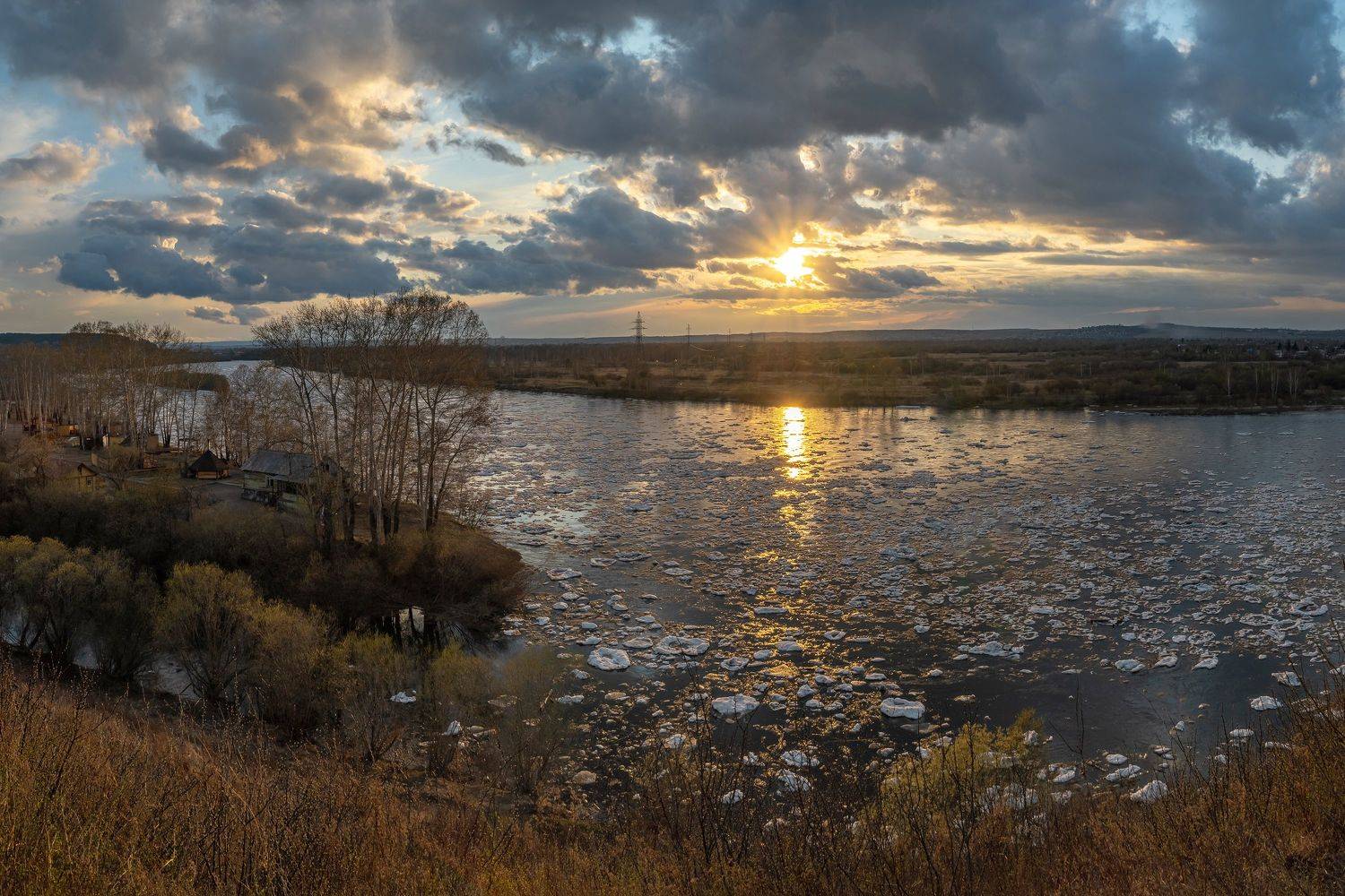иркут, иркутск, ледоход, весна, Тильпунов Михаил